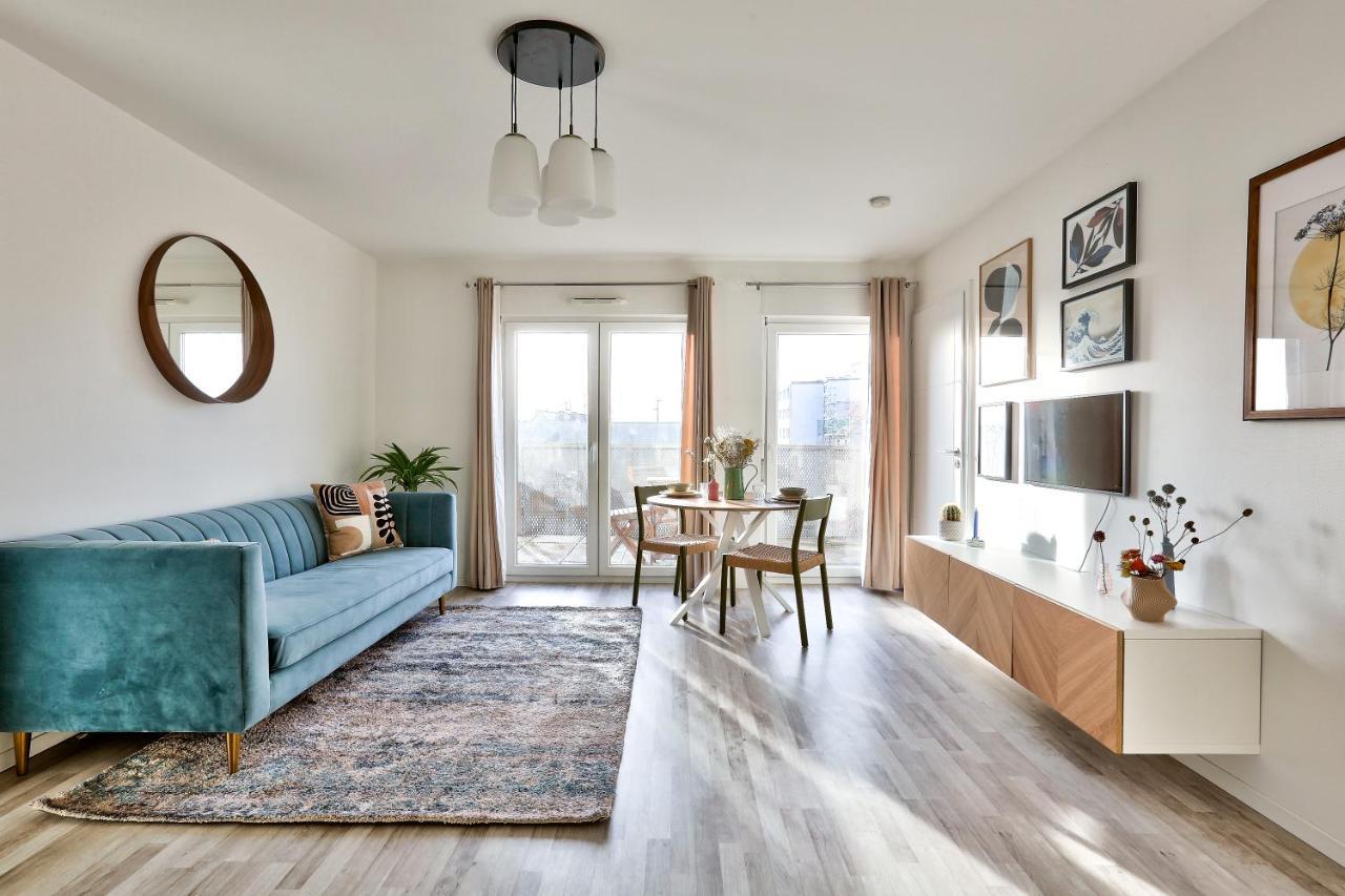 Charmant Appartement Neudorf Ouest Strasburg Zewnętrze zdjęcie