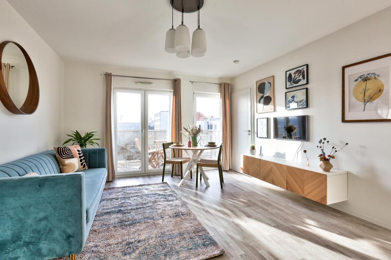 Charmant Appartement Neudorf Ouest Strasburg Zewnętrze zdjęcie