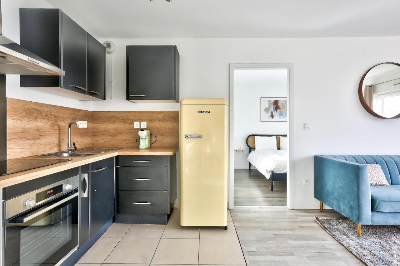 Charmant Appartement Neudorf Ouest Strasburg Zewnętrze zdjęcie